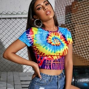 Distressed Crop Tee